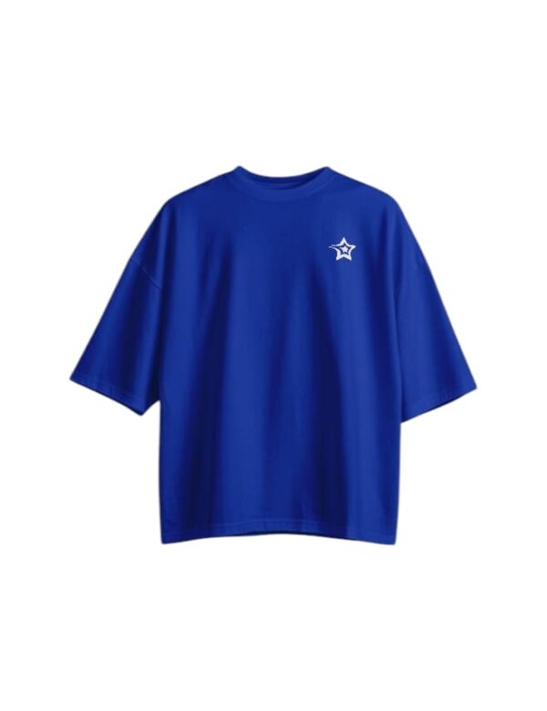 star Fashion Signature Solid Drop-Shoulder -Royal Blue