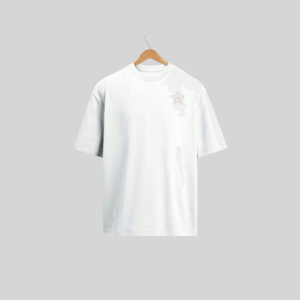 star Fashion Signature Solid Drop-Sholder -White
