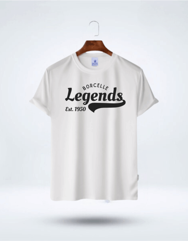 Mens Premium Lycra Cotton Legends Printed T-shirt - Image 3
